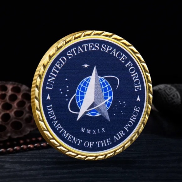 Air Force/ Space Force Military Challenge Coin - Picture 3 of 6